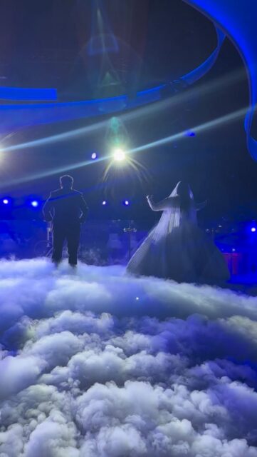 Une entrée légendaire ⭐️ @djraions #djraions #weddingday #luxurywedding #bride #dj